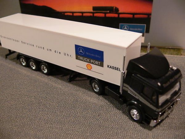 1/87 Herpa MB SK Sattelzug Truck Port Kassel