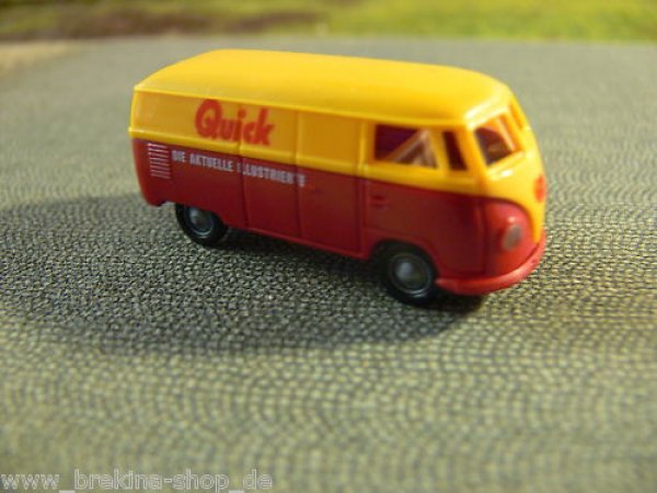 1/87 Brekina # 0558 VW T1 a Kasten Quick 3201