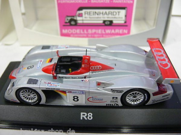 1/43 Minichamps Audi R8 #8 Audi Sport Team Joest 20000000970