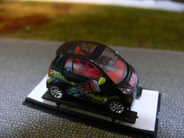 1/87 Busch Smart Fortwo 07 Race Cat 46161