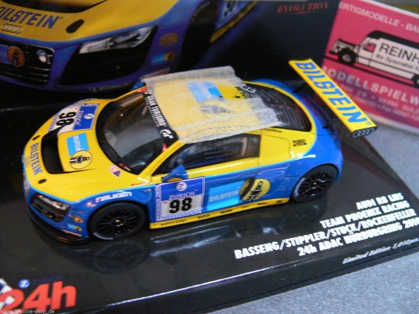 1/43 Minichamps Audi R8 LMS Phoenix Racing 24h ADAC Nürburgring 2010 437101998