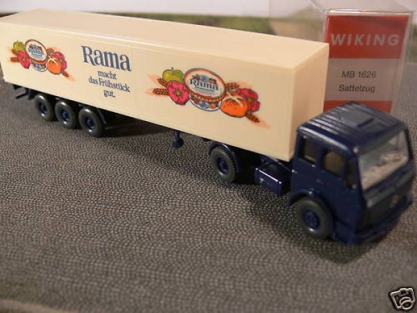 1/87 Wiking MB NG Rama Sattelzug 542 1-3 A