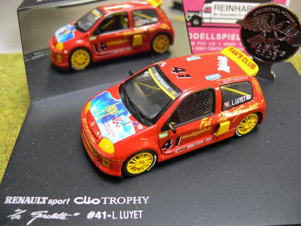 1/43 UH 1823 Renault Sport Clio V6 Trophy 2000 #41 L.LUYET