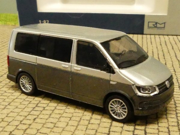 1/87 Rietze VW T6 Bus KR reflexsilber/indiumgrau 11660