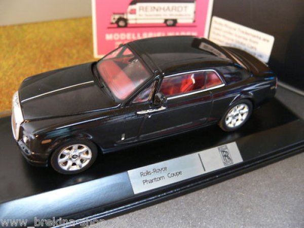 1/43 IXO Rolls-Royce Phantom Coupé 2008 schwarz MOC129P