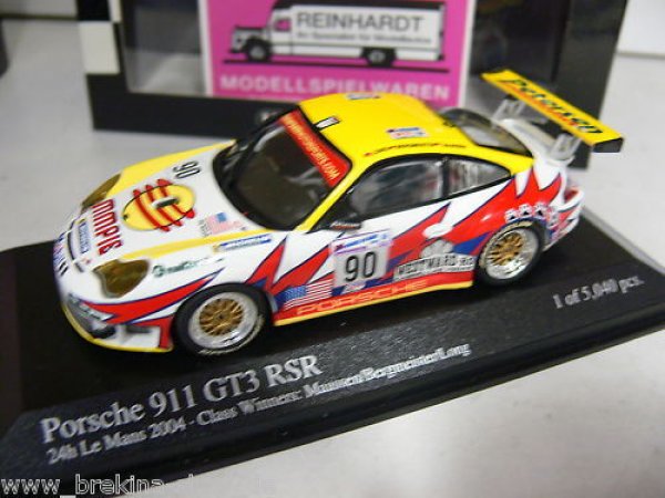 1/43 Minichamps Porsche 911 GT3 RSR #90 24h Le Mans #04 400046990