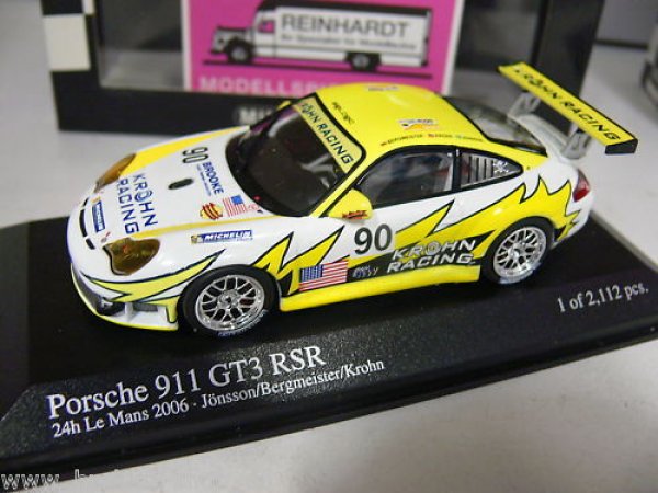 1/43 Minichamps Porsche 911 GT3 RSR #90 24h Le Mans '06 400066490