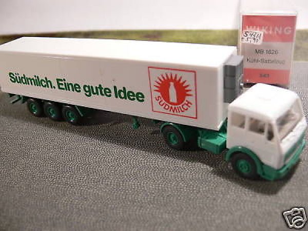 1/87 Wiking MB NG Südmilch Kühlkoffer-Sattelzug 543 1 A