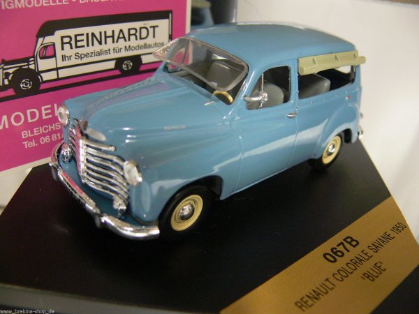 1/43 Vitesse Renault Colorale Savane 1950 blau 067B