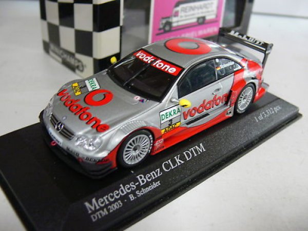 1/43 Minichamps MB CLK DTM 2003 B.Schneider #3 Team AMG 400033303