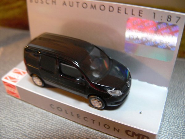 1/87 Busch MB Citan Kastenwagen schwarzmetallic CMD Collection 50603