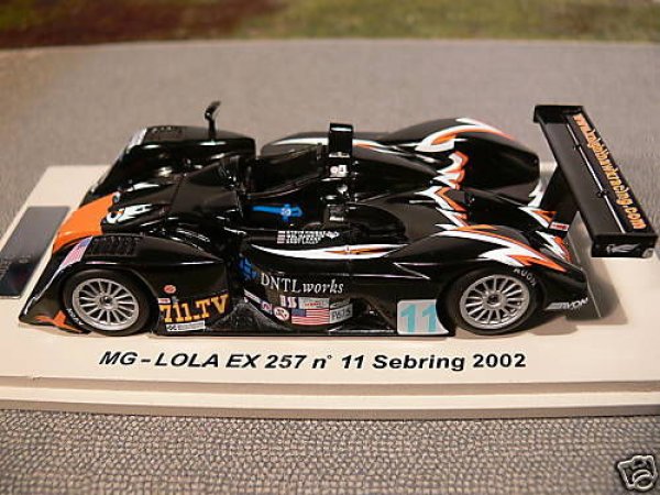 1/43 Spark MG - LOLA EX 257 #11 Sebring 2002 SCMG04