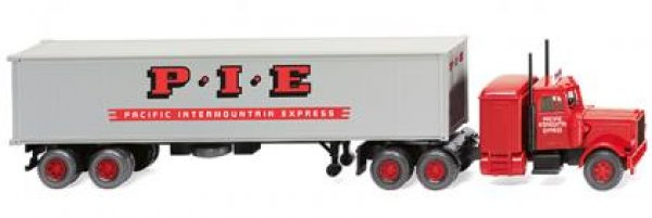 1/87 Wiking Peterbilt PIE Pacific Intermount. Express Container SZ 0527 06