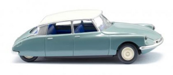 1/87 Wiking Citroën ID 19 alpenblau grauweiß 0807 12