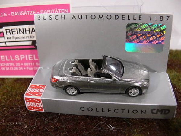 1/87 Busch MB E-Klasse Cabrio silber 41678