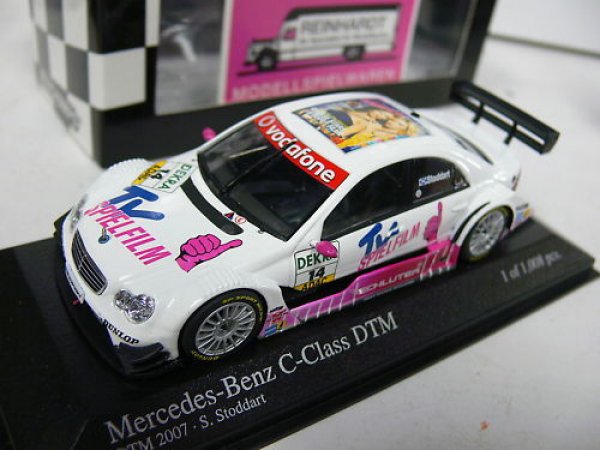 1/43 Minichamps MB C-Class DTM 2007 S.Stoddart #14 400073514