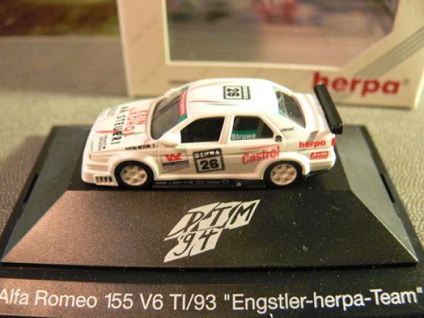 1/87 Herpa Alfa Romeo 155 V6 TI/93 Engstler-herpa-Team DTM '94 #25 Struwe 036078