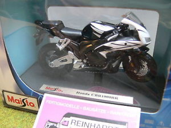 1/18 Maisto Honda CBR1000RR schwarz-weiß