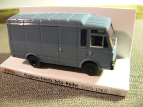 1/87 Brekina Zeta Magirus 90D taubenblau 34512