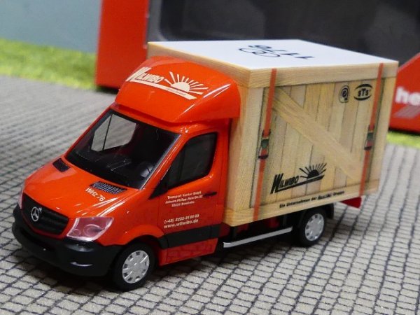 1/87 Herpa MB Sprinter Koffer Spedition Wirtz 093286