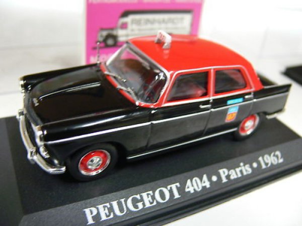 1/43 Peugeot 404 Paris Taxi 1962