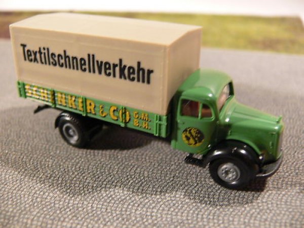 1/87 Brekina MB 311 Schenker Textilschnellverkehr Plane 4011