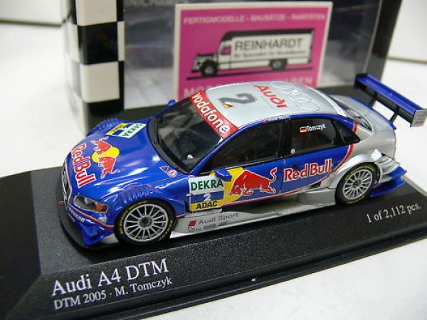 1/43 Minichamps Audi A4 DTM 2005 M.Tomczyk #2 400051502