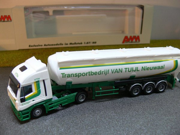 1/87 AWM Iveco Transportbedrijf Van Tuijl Nieuwaal NL Holland Silo-SZ 73710