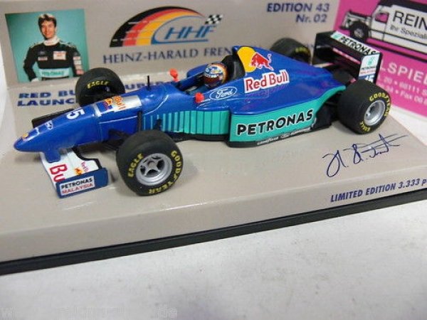 1/43 Minichamps Red Bull Sauber Ford Launch Version '96 511964385