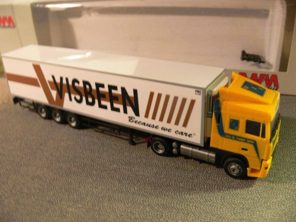 1/87 AWM DAF 95 XF Visbeen Holland NL Kühl-Sattelzug 53028