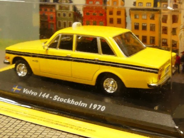 1/43 Volvo 144 TAXI Stockholm