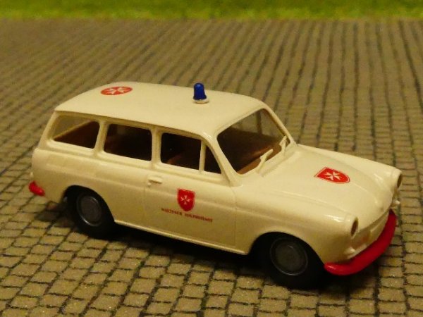 1/87 Brekina VW 1500 Variant Malteser Hilfsdienst