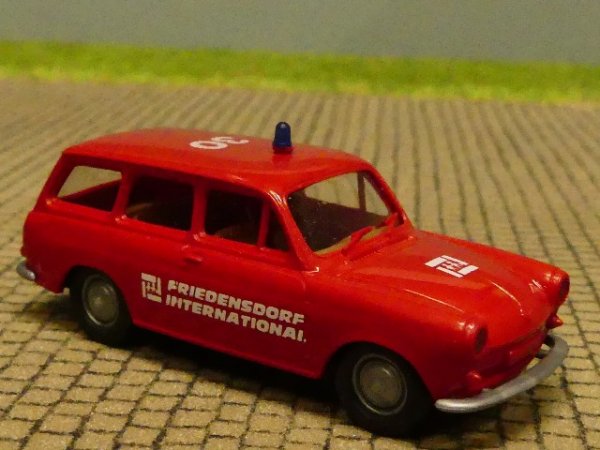 1/87 Brekina VW 1500 Variant Friedensdorf International rot