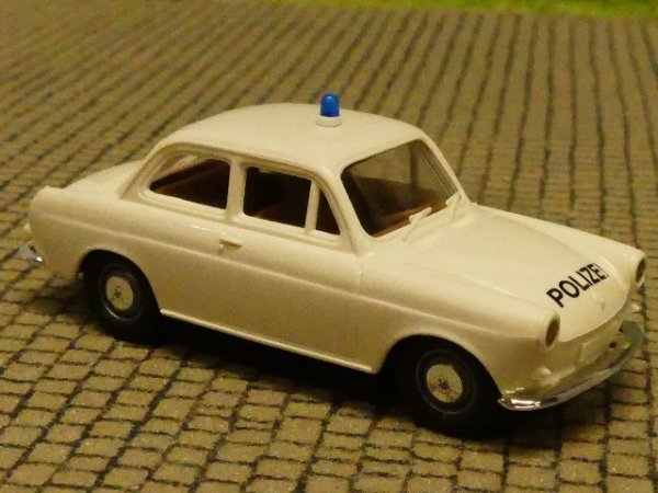 1/87 Brekina VW 1500 Limousine Polizei weiß