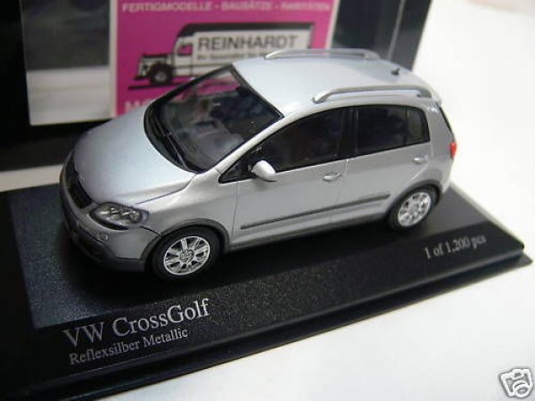 1/43 Minichamps VW Cross Golf 2006 silbermetallic 400054370