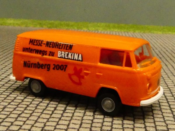 1/87 Brekina VW T2 Brekina Nürnberg 2007 unterwegs zu Brekina