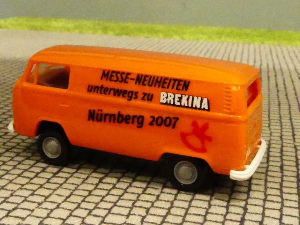 1/87 Brekina VW T2 Brekina Nürnberg 2007 unterwegs zu Brekina