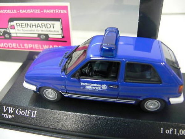 1/43 Minichamps VW Golf II THW 400054190