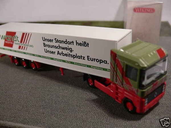 1/87 Wiking Renault AE Wandt Koffer-Sattelzug 546 01