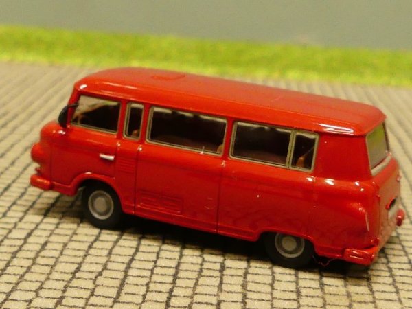 1/87 Brekina Barkas B 1000 Bus rot 30037