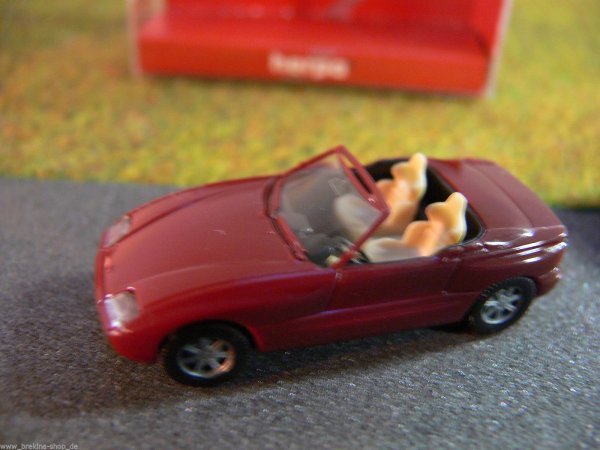 1/87 Herpa BMW Z1 Cabrio weinrot 020749