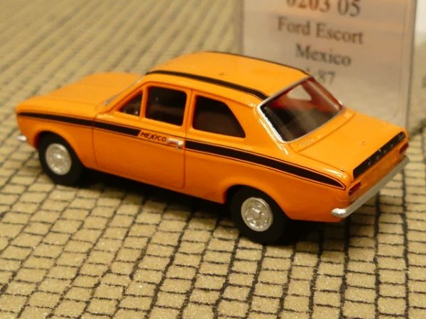 1/87 Wiking Ford Escort Mexiko orange 0203 05 SONDERPREIS