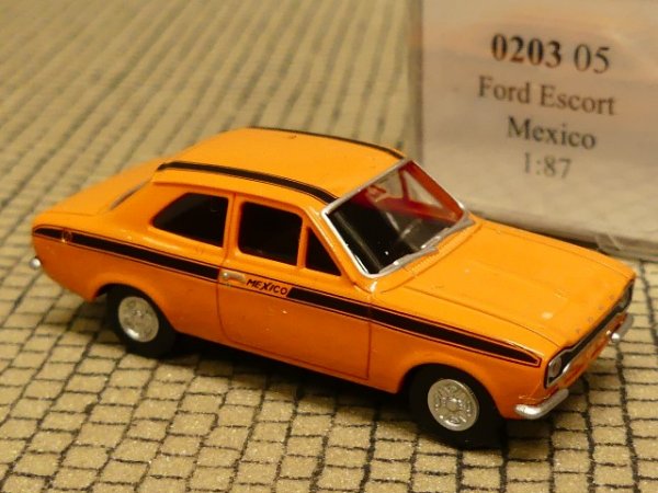 1/87 Wiking Ford Escort Mexiko orange 0203 05 SONDERPREIS