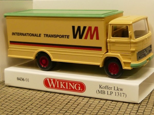 1/87 Wiking MB LP 1317 LKW WM Internationale Transporte 0436 01