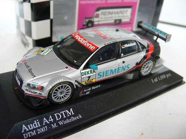 1/43 Minichamps Audi A4 DTM 2007 M.Winkelhock #7 400071787