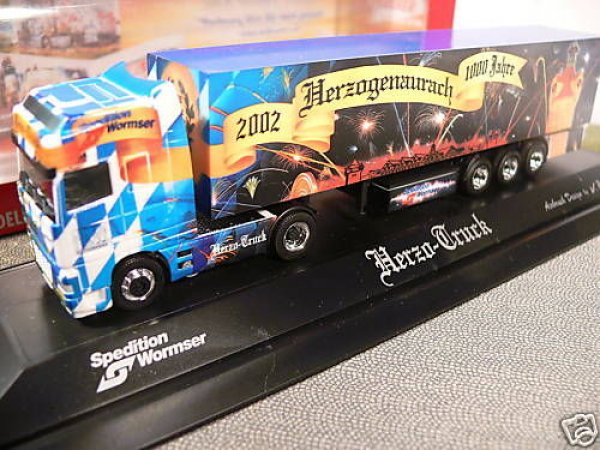 1/87 Herpa DAF XF SSC Wormser Herzo-Truck PC  120364