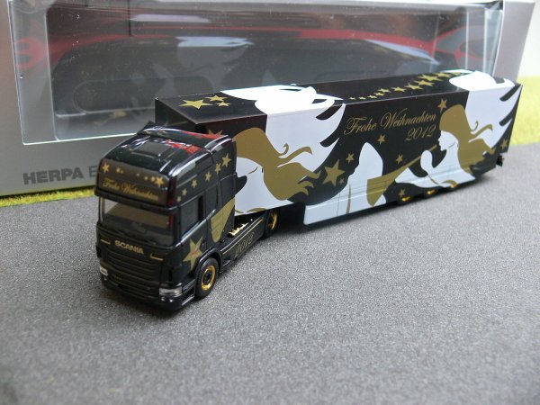 1/87 Herpa Scania X-Mas Truck 2012 Sattelzug 301381