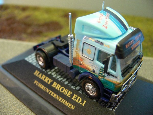 1/87 Herpa MB SK Harry Brose ED.1 Europe Zugmaschine ZM # 15