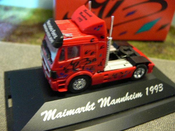 1/87 Herpa MB SK Mannheim 1993 Zugmaschine ZM # 3