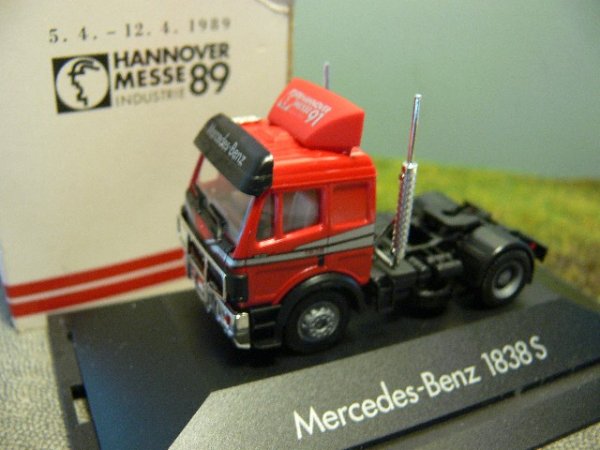 1/87 Herpa MB SK Hannover Messe 89 Zugmaschine ZM # 5